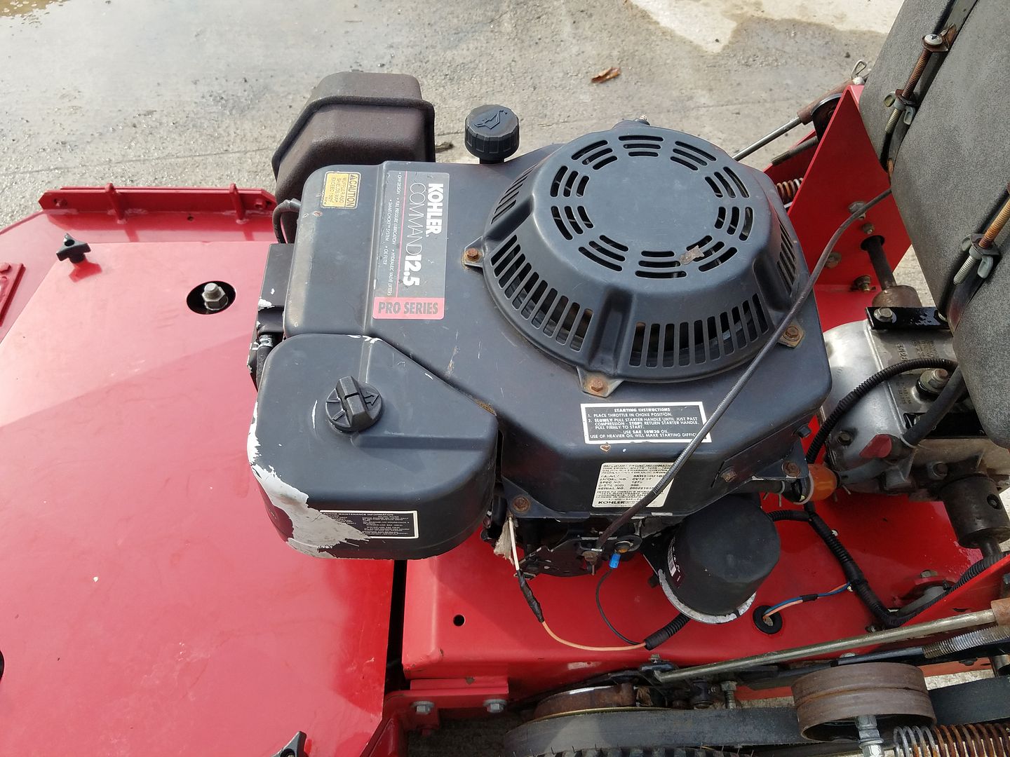 Exmark 36" Metro Walk Behind Commercial Lawn Mower Kohler Engine w/ New